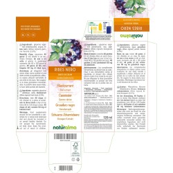 Ribes nero Gemmoderivato 120 ml liquido analcoolico - Naturalma