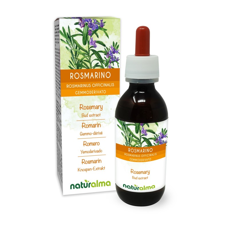 Rosmarino Gemmoderivato 120 ml liquido analcoolico - Naturalma