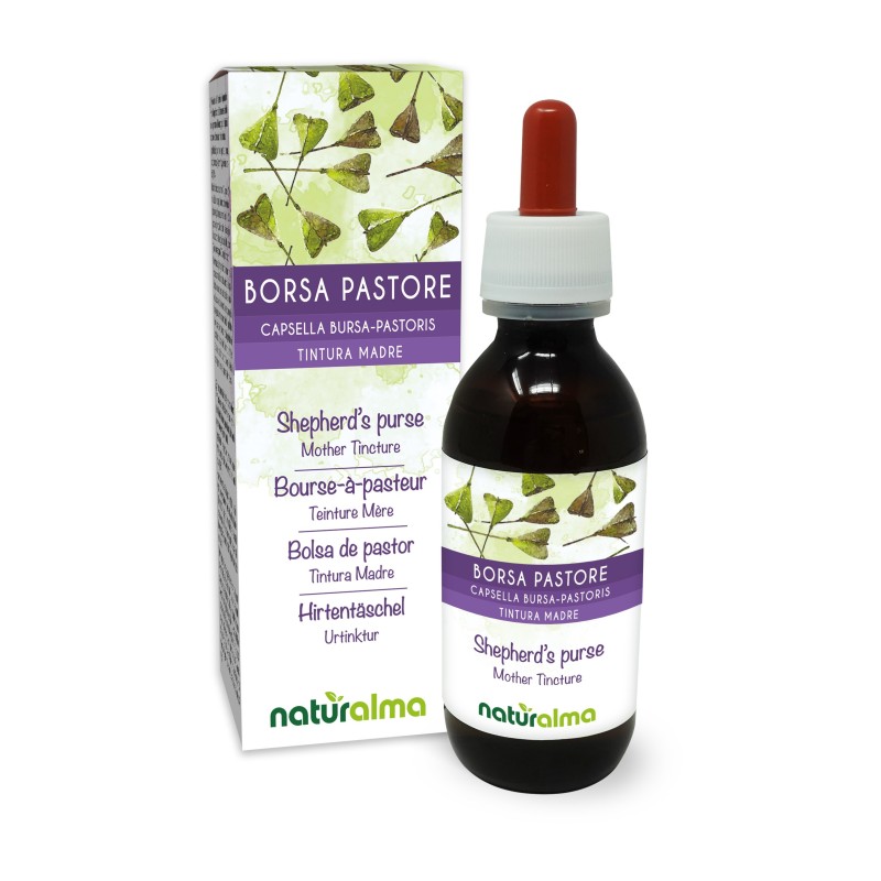 Borsa Pastore Tintura madre 120 ml liquido analcoolico - Naturalma