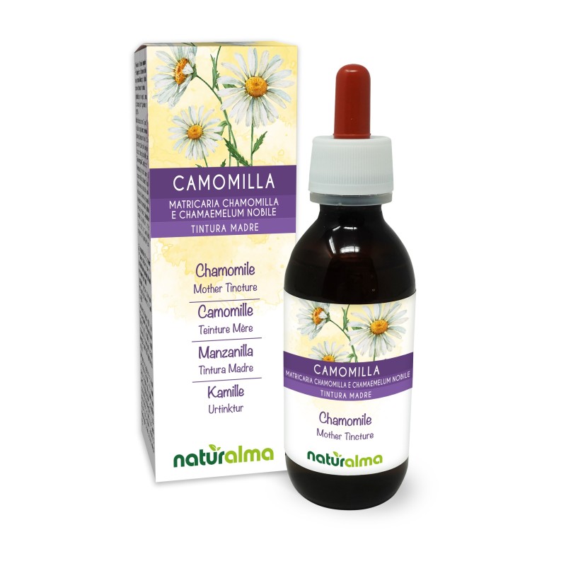 Camomilla Tintura madre 120 ml liquido analcoolico - Naturalma