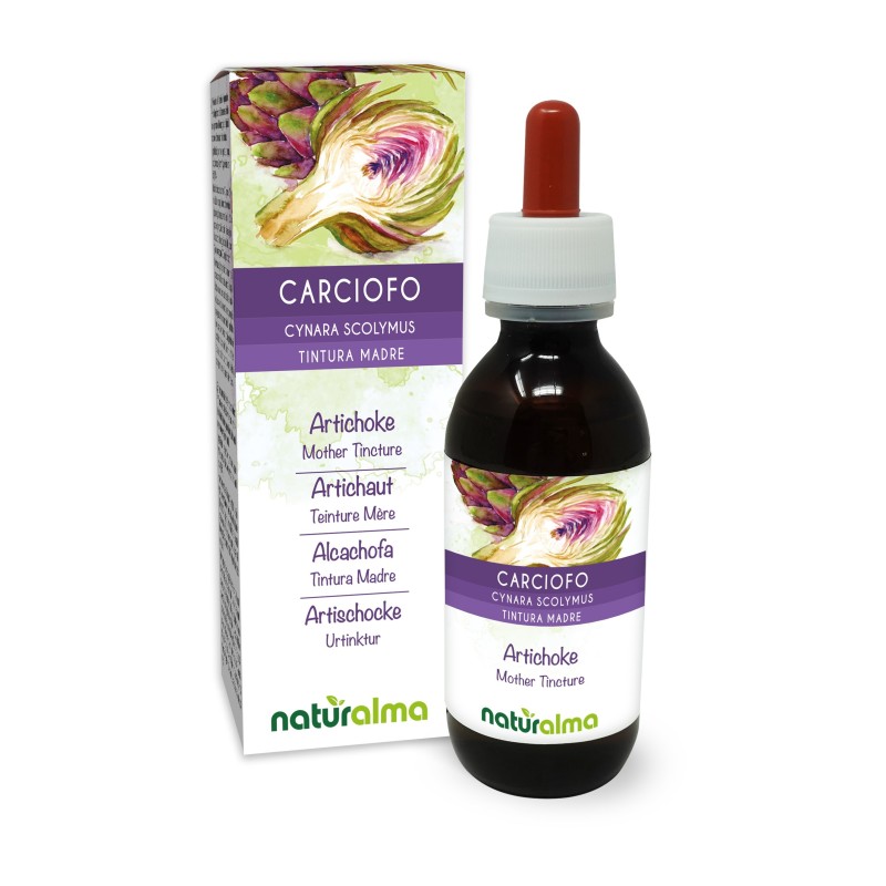 Carciofo Tintura madre 120 ml liquido analcoolico - Naturalma