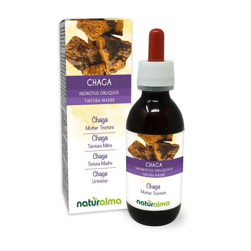 Chaga Tintura madre 120 ml liquido analcoolico - Naturalma