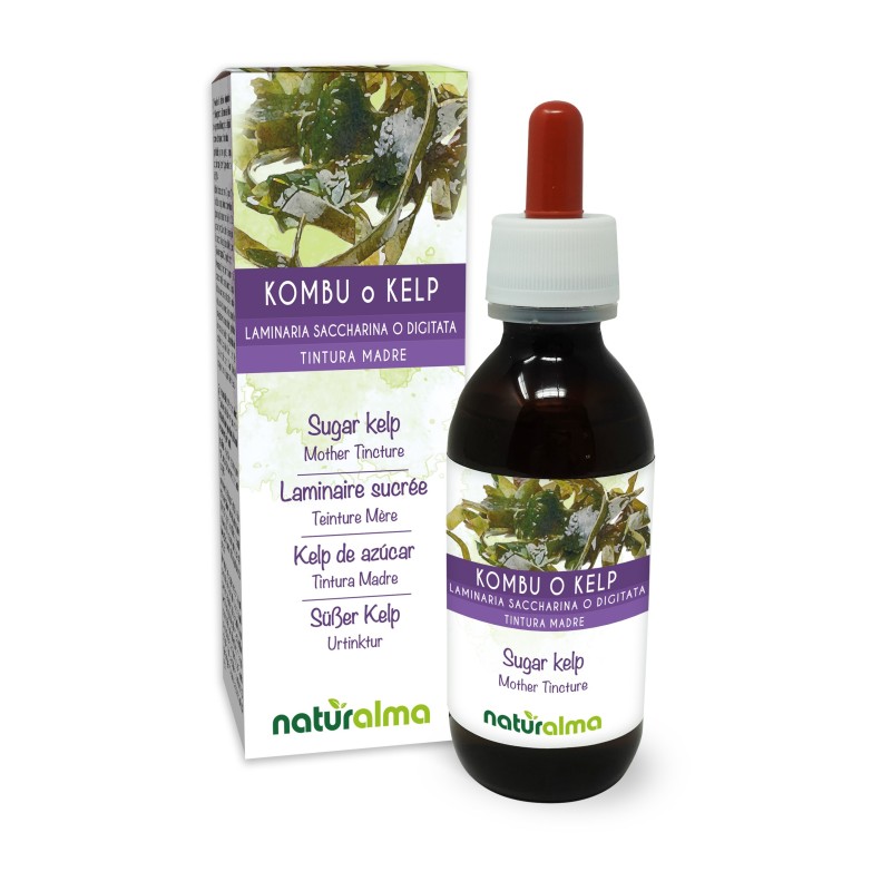 Kombu o Kelp Tintura madre 120 ml liquido analcoolico - Naturalma