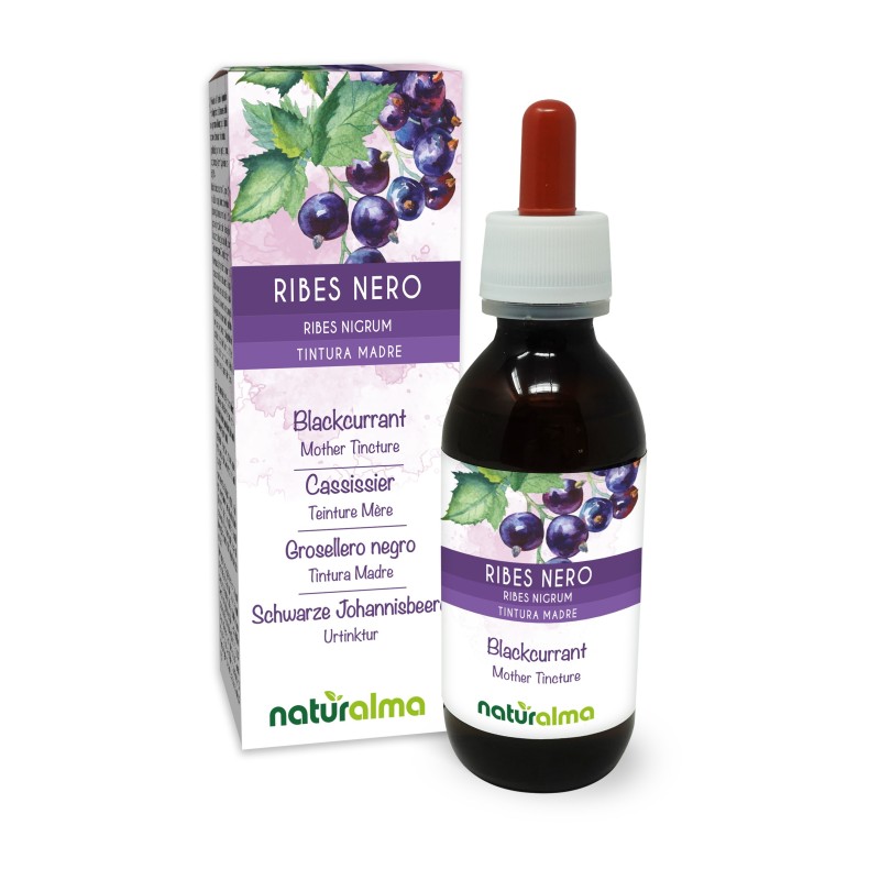 Ribes nero Tintura madre 120 ml liquido analcoolico - Naturalma