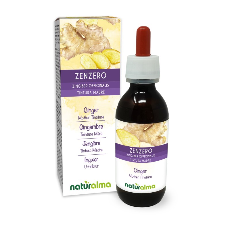 Zenzero Tintura madre 120 ml liquido analcoolico - Naturalma Zenzero Tintura madre 120 ml liquido analcoolico - Naturalma
