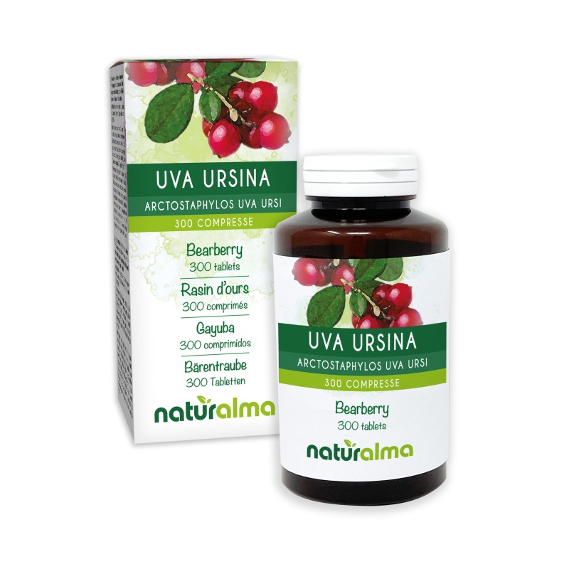 Uva ursina 300 compresse (150 g) - Naturalma