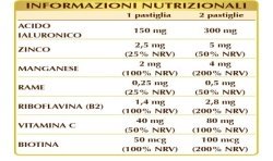 ACIDO IALURONICO 60 pastiglie (30 g) - Dr. Giorgini