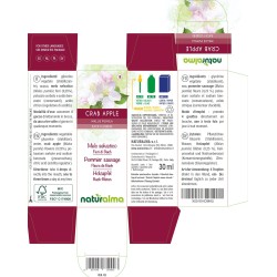 Crab Apple Fiori di Bach 30 ml liquido analcoolico - Naturalma