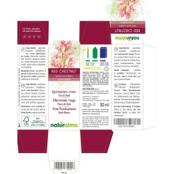 Red Chestnut Fiori di Bach 30 ml liquido analcoolico - Naturalma