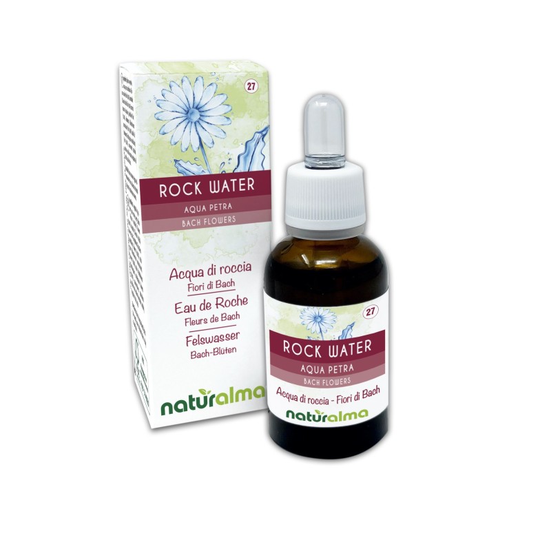 Rock water Fiori di Bach 30 ml liquido analcoolico - Naturalma