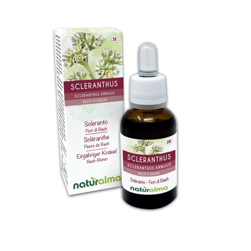 Scleranthus Fiori di Bach 30 ml liquido analcoolico - Naturalma