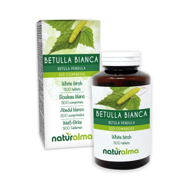 Betulla bianca 300 compresse (150 g) - Naturalma