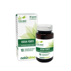 Ossa forti 60 compresse (72 g) - Naturalma e Colibrì...