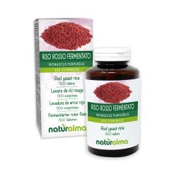 Riso rosso fermentato 300 compresse (150 g) - Naturalma