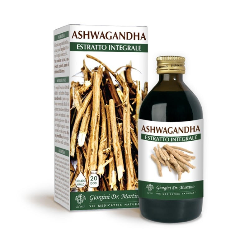 ASHWAGANDHA ESTRATTO INTEGRALE 200 ml Liquido analcoolico - Dr. Giorgini