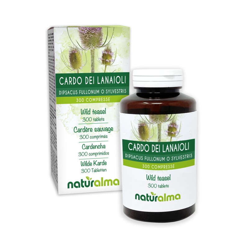 Cardo dei lanaioli 300 compresse (150 g) - Naturalma