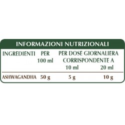 ASHWAGANDHA ESTRATTO INTEGRALE 200 ml Liquido analcoolico - Dr. Giorgini