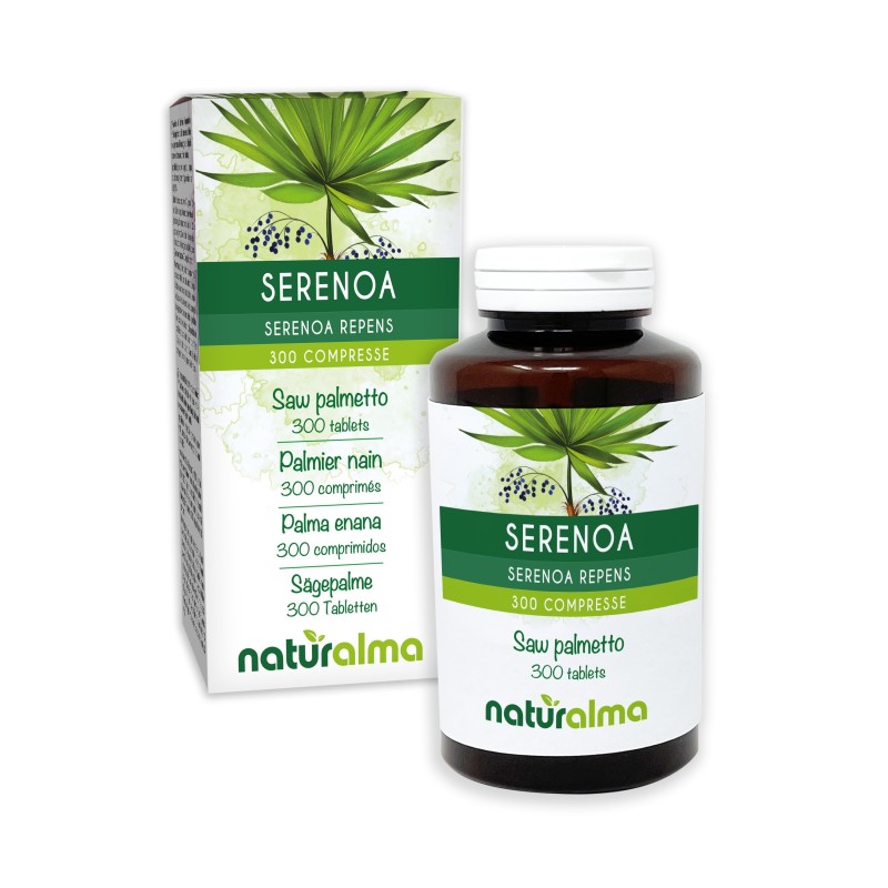 Serenoa 300 compresse (150 g) - Naturalma Serenoa 300 compresse (150 g) - Naturalma