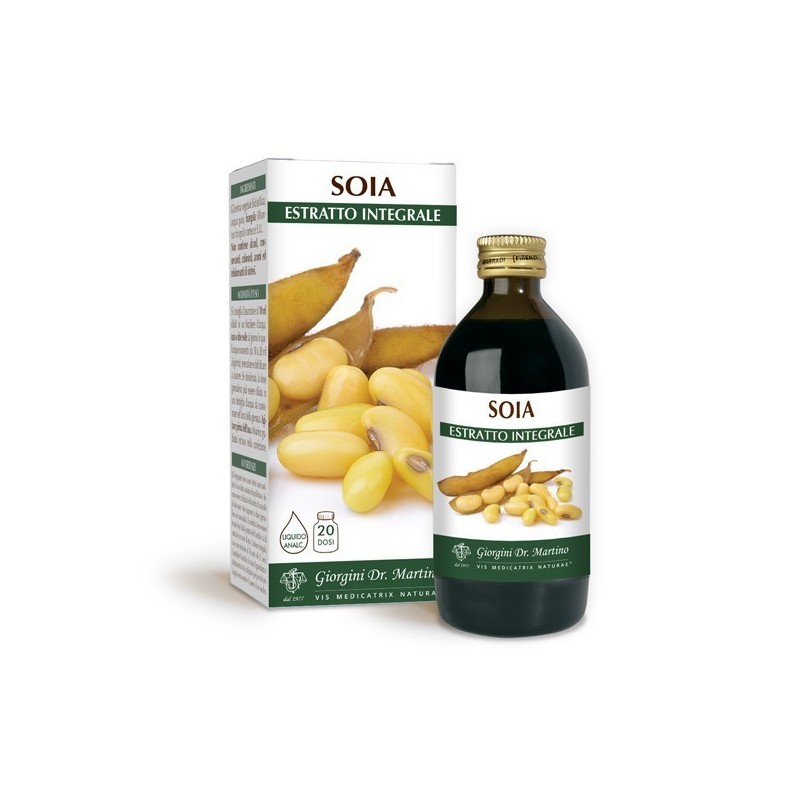 SOIA ESTRATTO INTEGRALE 200 ml Liquido analcoolico - Dr. Giorgini