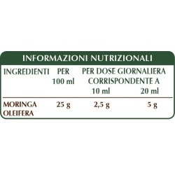 MORINGA ESTRATTO INTEGRALE 200 ml Liquido analcoolico - Dr. Giorgini