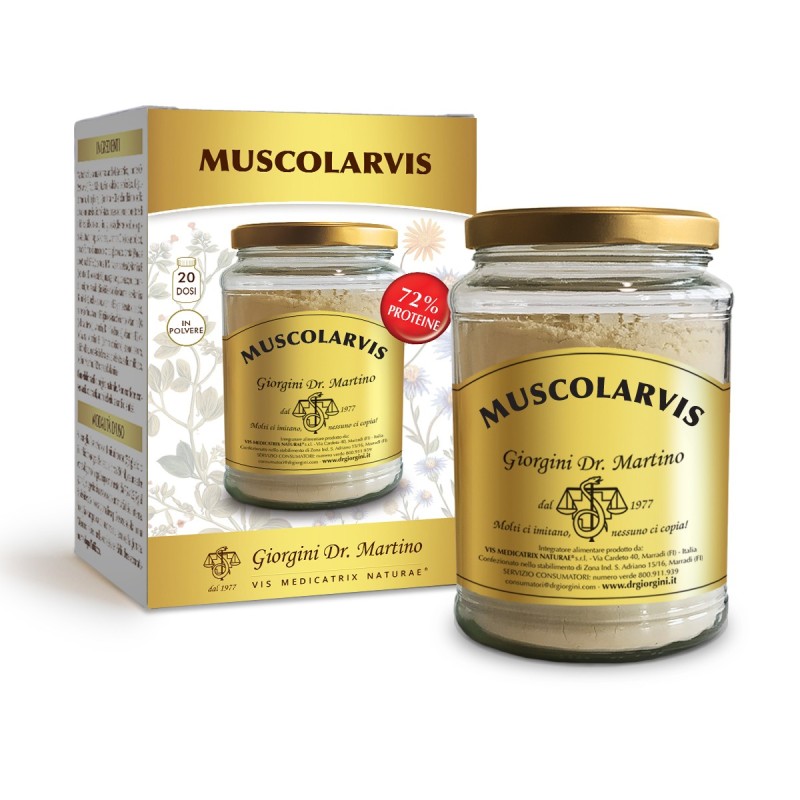 MUSCOLARVIS 500 g polvere - Dr. Giorgini