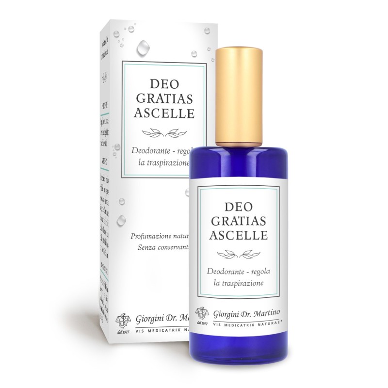 DEO GRATIAS Ascelle Liquido alcoolico spray (100 ml) - Dr. Giorgini