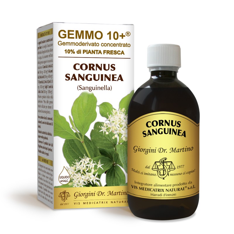 GEMMO 10+ Sanguinella 500 ml Liquido analcoolico - Dr. Giorgini