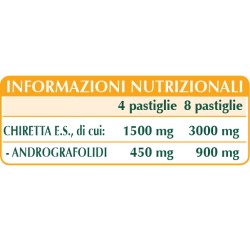 ANDROGRAPHIS ESTRATTO TITOLATO 120 pastiglie (60 g) - Dr. Giorgini