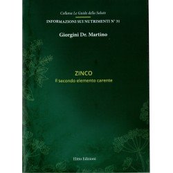 ZINCO - il secondo elemento carente libretto - Dr. Giorgini