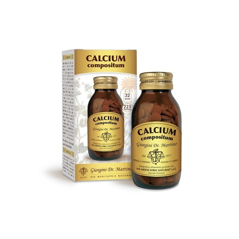 CALCIUM COMPOSITUM 150 pastiglie (90 g) - Dr. Giorgini