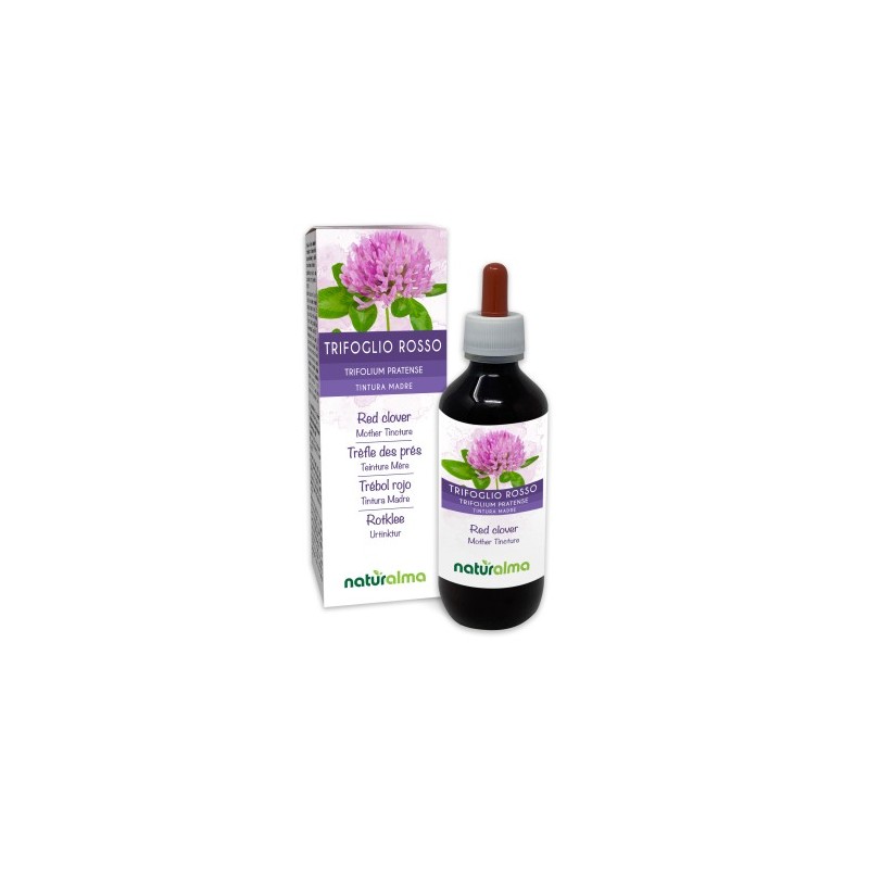 Trifoglio rosso Tintura madre 200 ml liquido analcoolico - Naturalma