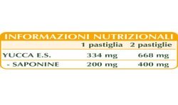 YUCCA ESTRATTO TITOLATO 60 pastiglie (30 g) - Dr. Giorgini