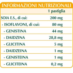 ISOFLAVONI DA SEMI DI SOIA ESTRATTO TITOLATO 60 pastiglie (30 g) - Dr. Giorgini