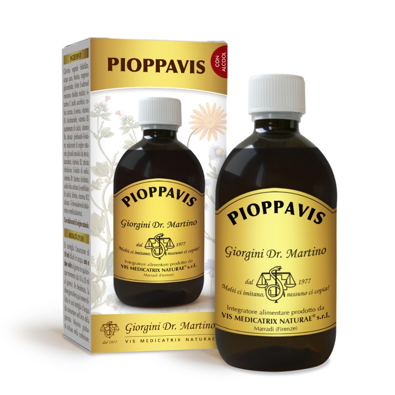 PIOPPAVIS 500 ml liquido alcoolico - Dr. Giorgini PIOPPAVIS 500 ml liquido alcoolico - Dr. Giorgini