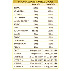 CARTILAGINE SANA 180 pastiglie (90 g) - Dr. Giorgini