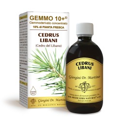 GEMMO 10+ Cedro del Libano 500 ml Liquido analcoolico - Dr. Giorgini