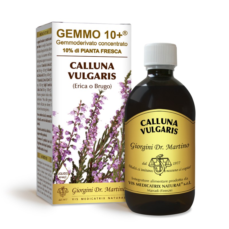 GEMMO 10+ Erica o Brugo 500 ml Liquido analcoolico - Dr. Giorgini