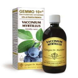 GEMMO 10+ Mirtillo Nero 500 ml Liquido analcoolico - Dr. Giorgini