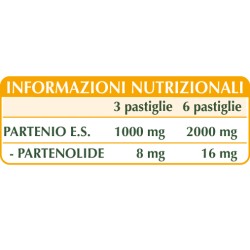 PARTENIO Estratto titolato 75 pastiglie (30 g) - Dr. Giorgini
