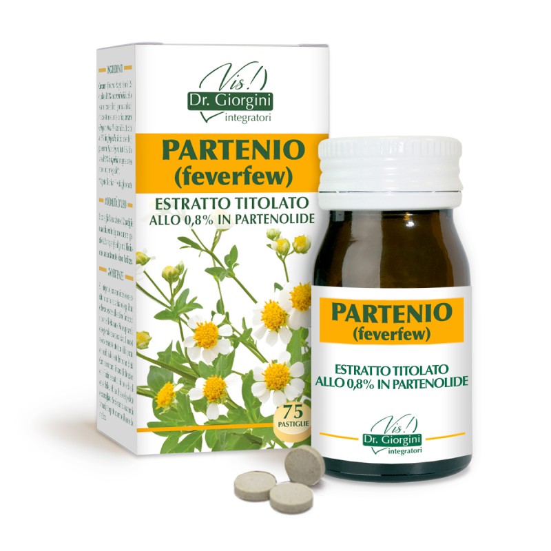 PARTENIO Estratto titolato 75 pastiglie (30 g) - Dr. Giorgini