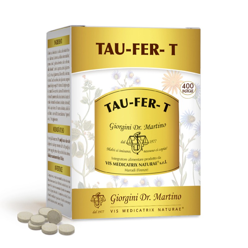 TAU-FER-T 400 pastiglie (200 g) - Dr. Giorgini