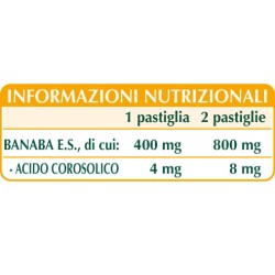 BANABA ESTRATTO TITOLATO 100 pastiglie (50 g) - Dr. Giorgini
