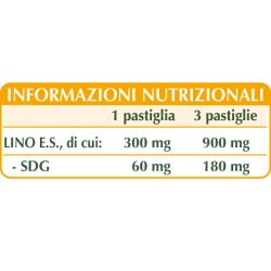LIGNANI DA SEMI DI LINO ESTRATTO TITOLATO 75 pastiglie (30 g) - Dr. Giorgini