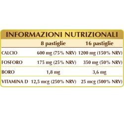 CALCIO Puro-T 180 pastiglie (90 g) - Dr. Giorgini