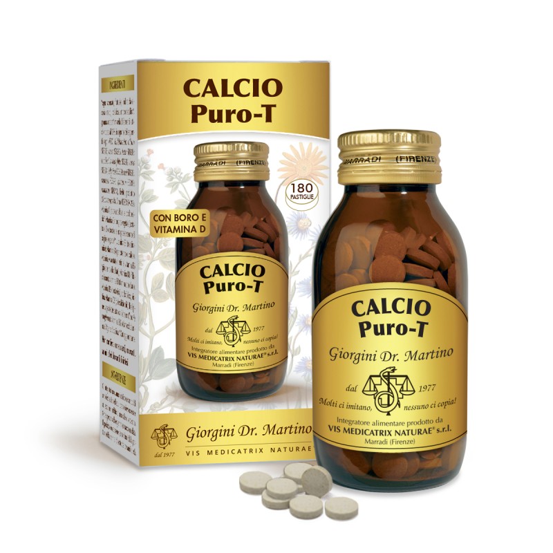 CALCIO Puro-T 180 pastiglie (90 g) - Dr. Giorgini