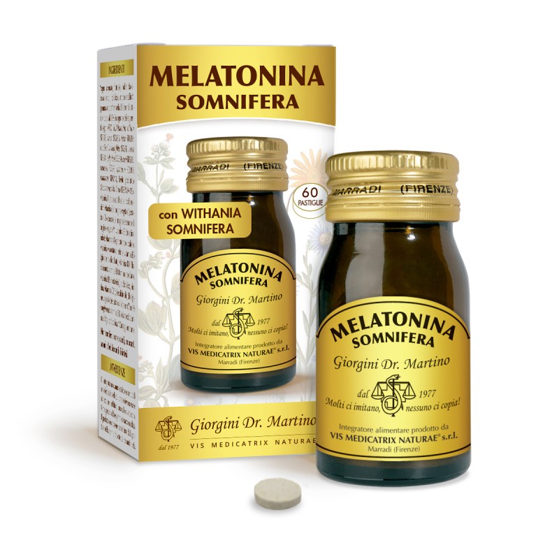 MELATONINA SOMNIFERA 60 pastiglie (30 g) - Dr. Giorgini