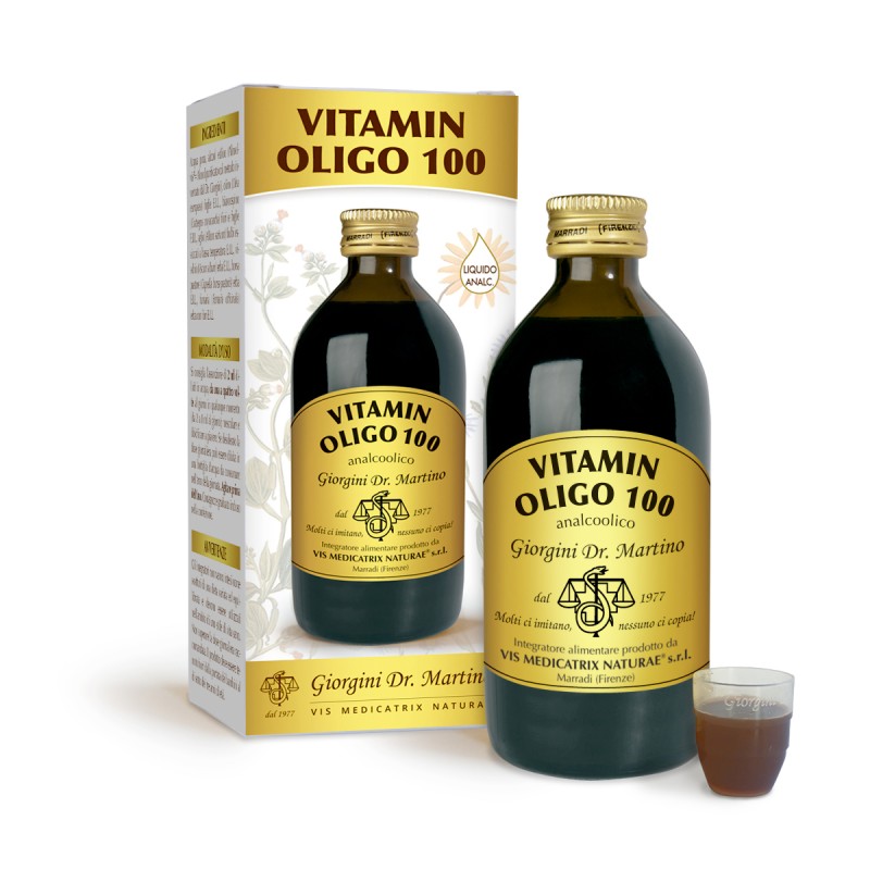 VITAMIN OLIGO 100 liquido analcoolico 200 ml - Dr. Giorgini