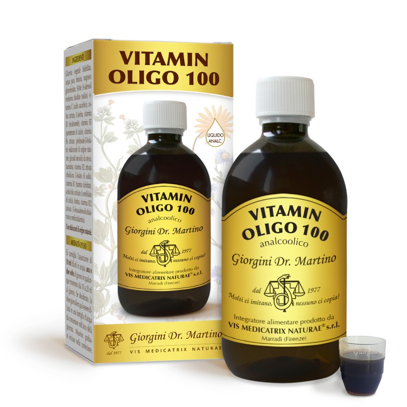 VITAMIN OLIGO 100 liquido analcoolico 500 ml - Dr. Giorgini