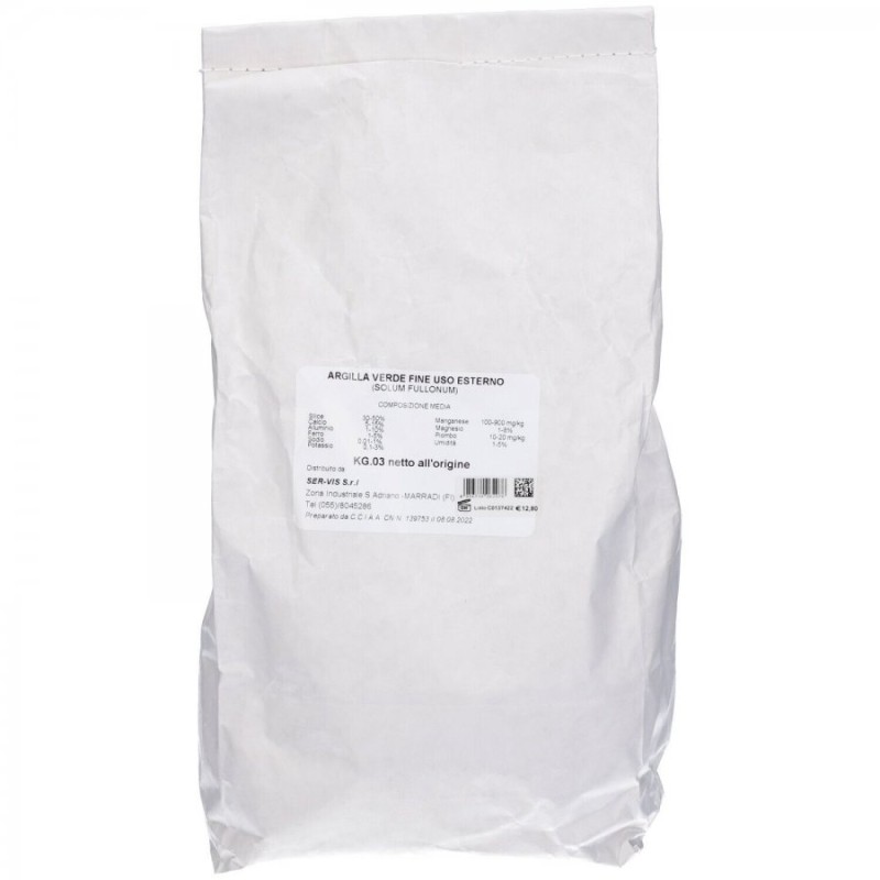 ARGILLA VERDE FINE 3000 g - Dr. Giorgini