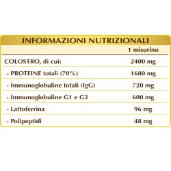 COLOSTRO PURO 100 g polvere - Dr. Giorgini